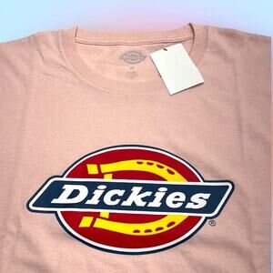DICKIES Men’s 2XL Pink Short Sleeve T-shirt